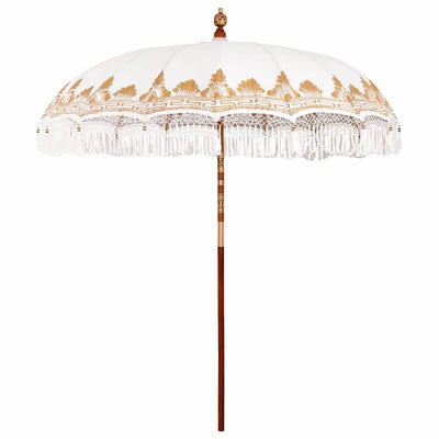 Vidaxl balinese parasol crème 215 x 215 x 260 cm
