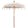 Vidaxl balinese parasol crème 215 x 215 x 260 cm