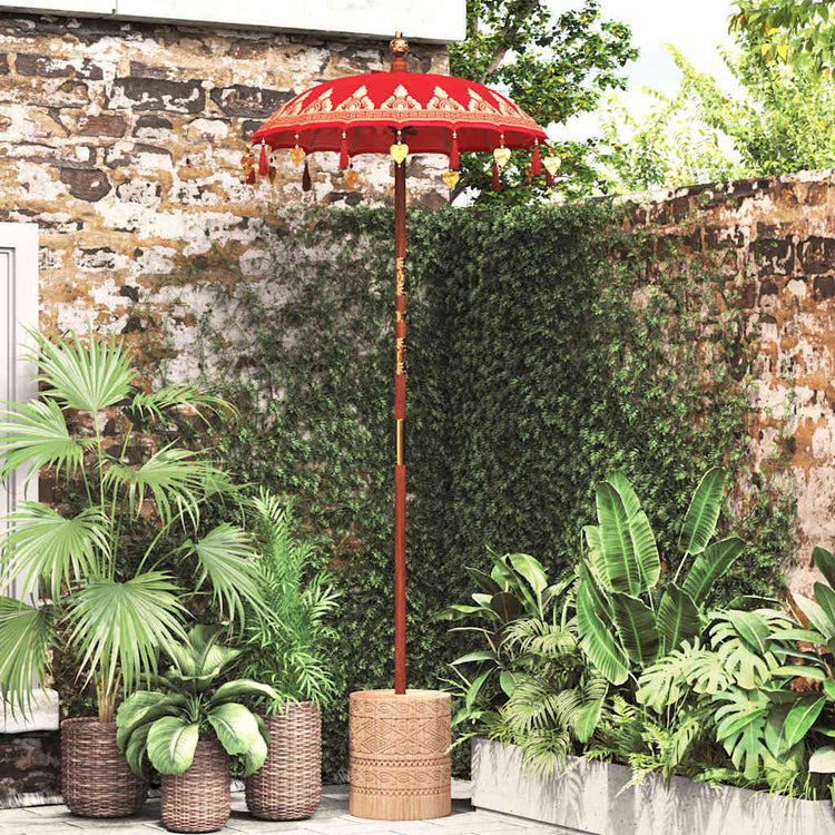 Vidaxl balinese parasol 125 x 125 x 260 cm