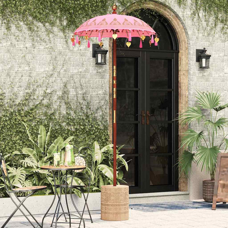 Vidaxl balinese parasol 125 x 125 x 260 cm
