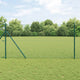 Vidaxl kettenschakelhek groen 25 x 1,2 m staal