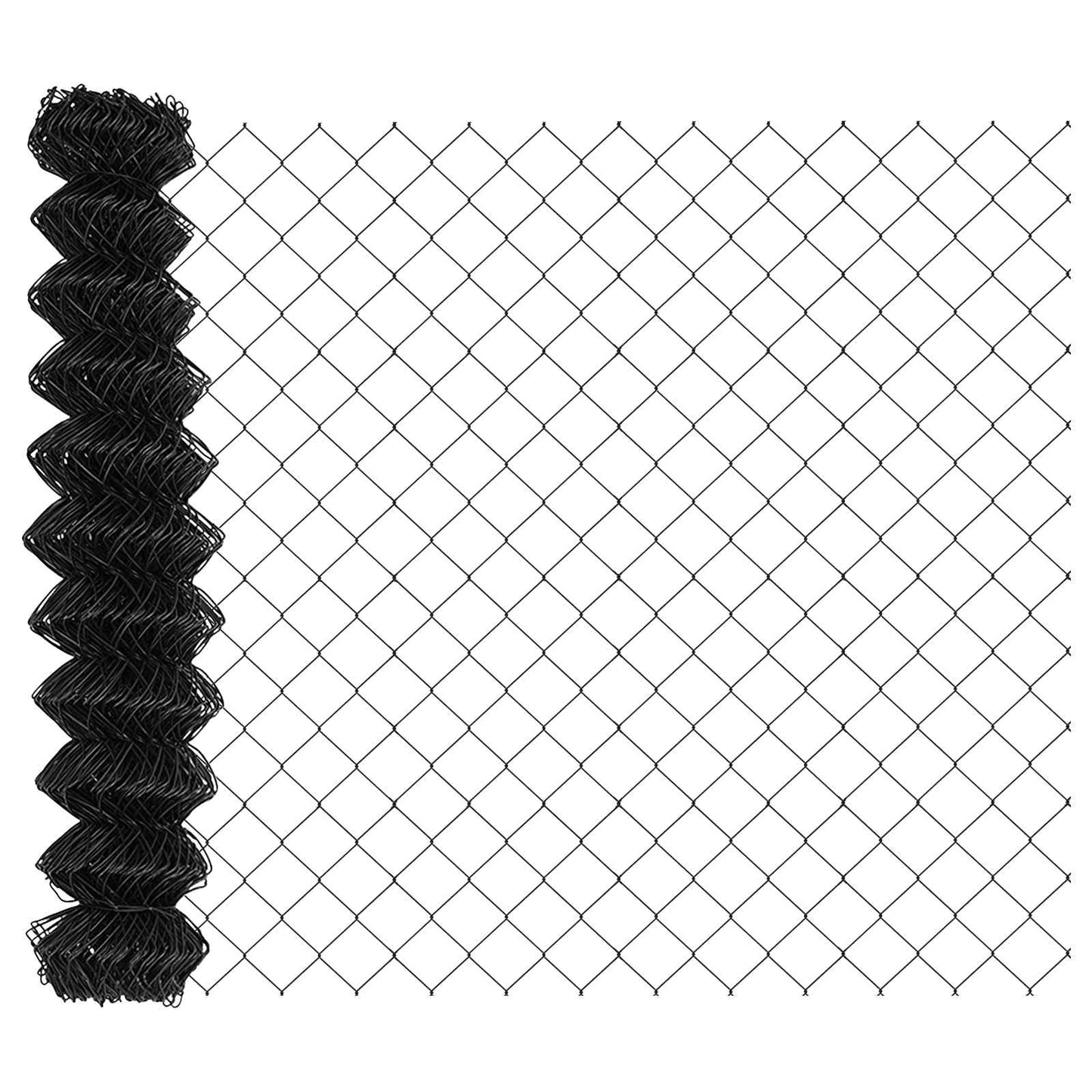Vidaxl kettenschakelhek grijs 25 x 1,4 m staal