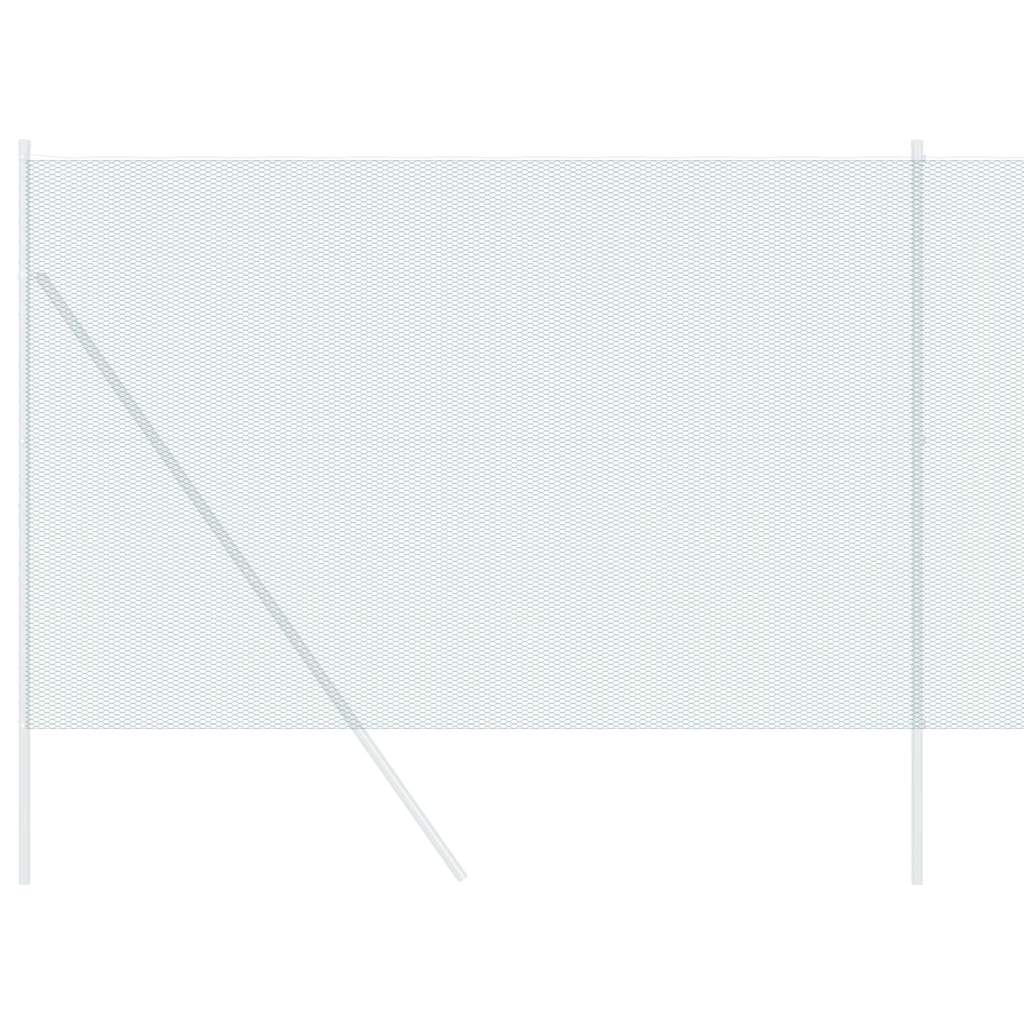 Vidaxl hexagon hek groen 1,6 x 10 m pvc