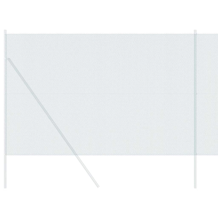 Vidaxl hexagon hek groen 1,6 x 10 m pvc