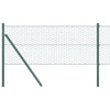 Vidaxl hexagon hek groen 0,4 x 100 m pvc