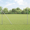Vidaxl hexagon hek zilver 1,6 x 25 m gegalvaniseerd staal