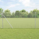Vidaxl hexagon hek 1,2 x 50 m verzinkt staal zilver