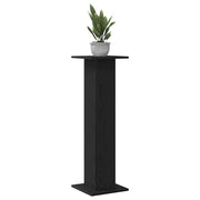 Vidaxl plantenstandaard 2 st zwart eiken 30 x 30 x 95 cm bewerkt hout - afbeelding 3