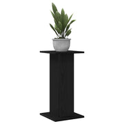 Vidaxl plantenstandaard 2 st zwart eiken 30 x 30 x 60 cm bewerkt hout - afbeelding 3