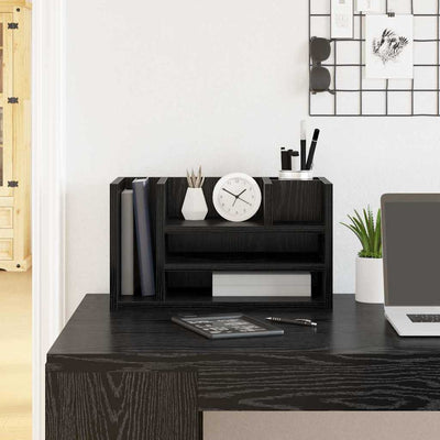 Vidaxl bureau organizer oudhout 44,5 x 24 x 25 cm bewerkt hout