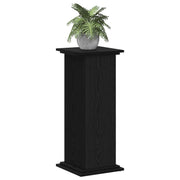 Vidaxl plantenstandaard zwart eiken 33 x 33 x 80 cm bewerkt hout - afbeelding 3