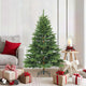 Vidaxl kunstmatige inklapbare kerstboom groen 150 cm pvc, pe en staal