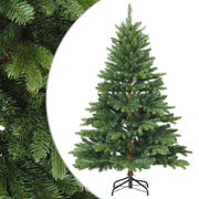Vidaxl kunstmatige inklapbare kerstboom groen 150 cm pvc, pe en staal - afbeelding 2