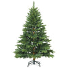 Vidaxl kunstmatige inklapbare kerstboom groen 150 cm pvc, pe en staal