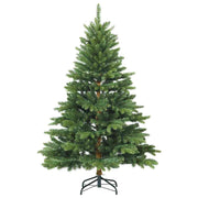 Vidaxl kunstmatige inklapbare kerstboom groen 150 cm pvc, pe en staal - afbeelding 3