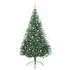 Vidaxl kunstmatig voorverlicht kerstboom met 300 led groen 240 cm pvc