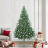 Vidaxl kunstmatig voorverlicht kerstboom met 300 led groen 240 cm pvc