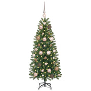 Vidaxl kunstkerstboom groen 120 cm pe en pvc - afbeelding 3