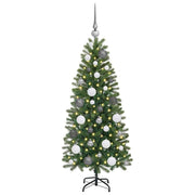 Vidaxl kunstkerstboom met 150 led met standaard groen 120 cm pe en pvc - afbeelding 3