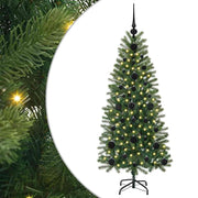 Vidaxl kunstkerstboom groen 120 cm pe en pvc - afbeelding 2