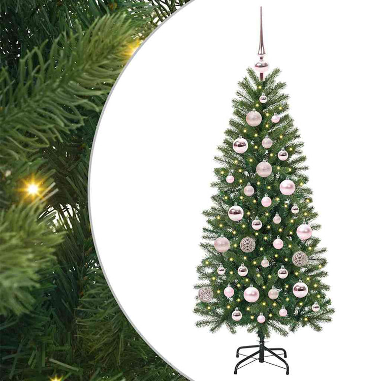 Vidaxl kunstkerstboom groen 120 cm pe en pvc