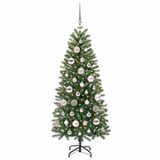 Vidaxl kunstkerstboom groen 120 cm pe en pvc - afbeelding 3