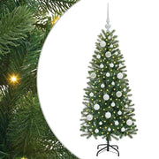 Vidaxl kunstkerstboom groen 120 cm pe en pvc - afbeelding 2