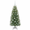 Vidaxl kunstkerstboom met 150 led met standaard groen 120 cm pe en pvc