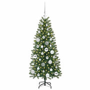 Vidaxl kunstkerstboom groen 120 cm pe en pvc - afbeelding 3