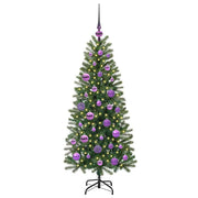 Vidaxl kunstkerstboom groen 120 cm pe en pvc - afbeelding 3
