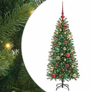 Vidaxl kunstkerstboom groen 120 cm pe en pvc - afbeelding 2