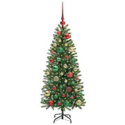 Vidaxl kunstkerstboom groen 120 cm pe en pvc - afbeelding 3