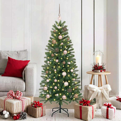 Vidaxl kunstkerstboom groen 150 cm pe en pvc