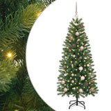 Vidaxl kunstkerstboom groen 150 cm pe en pvc - afbeelding 2