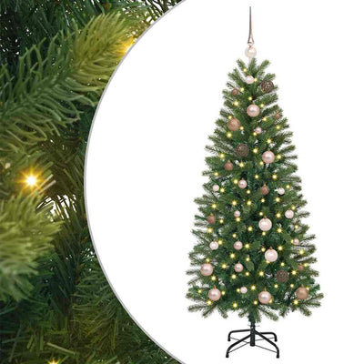 Vidaxl kunstkerstboom groen 150 cm pe en pvc