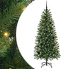 Vidaxl kunstkerstboom met 150 led met standaard groen 150 cm pe en pvc