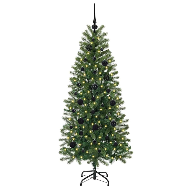Vidaxl kunstkerstboom groen 150 cm pe en pvc