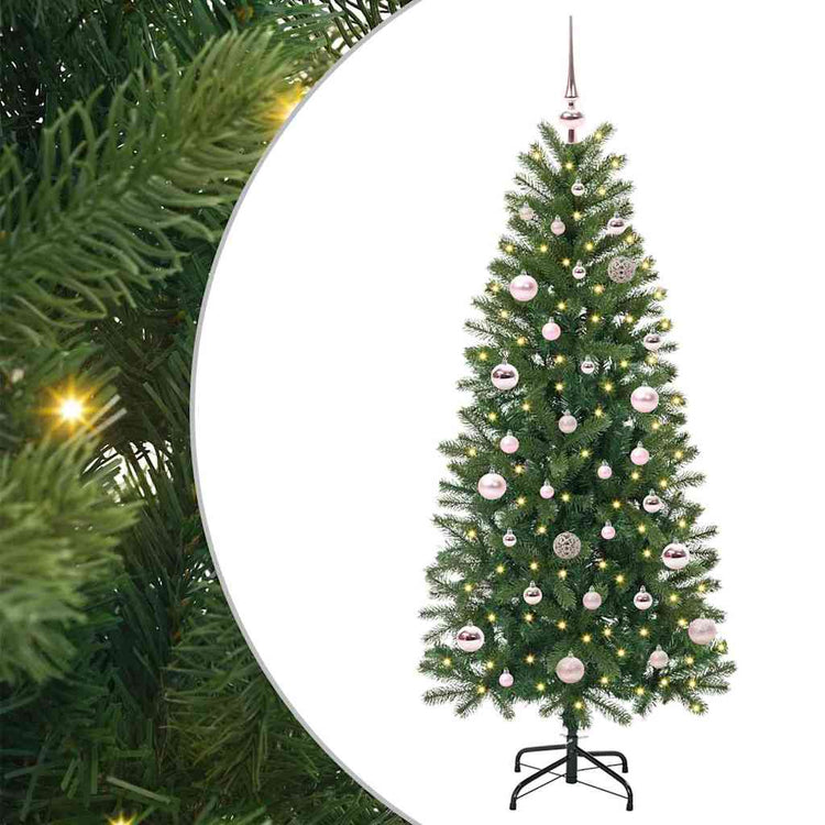 Vidaxl kunstkerstboom groen 150 cm pe en pvc