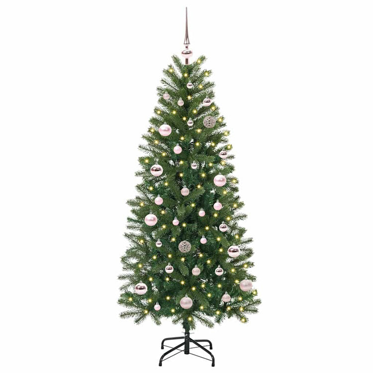 Vidaxl kunstkerstboom groen 150 cm pe en pvc