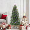 Vidaxl kunstkerstboom met 150 led met standaard groen 150 cm pe en pvc