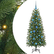 Vidaxl kunstkerstboom groen 150 cm pe en pvc - afbeelding 2