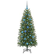 Vidaxl kunstkerstboom groen 150 cm pe en pvc - afbeelding 3