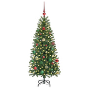 Vidaxl kunstkerstboom groen 150 cm pe en pvc - afbeelding 3