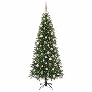 Vidaxl kunstkerstboom groen 180 cm pe en pvc - afbeelding 3