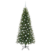 Vidaxl kunstkerstboom groen 180 cm pe en pvc - afbeelding 3
