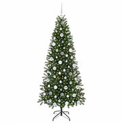 Vidaxl kunstkerstboom groen 180 cm pe en pvc - afbeelding 3