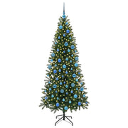 Vidaxl kunstkerstboom groen 180 cm pe en pvc - afbeelding 3