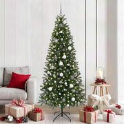 Vidaxl kunstkerstboom groen 210 cm pe en pvc - afbeelding 1