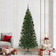 Vidaxl kunstkerstboom groen 210 cm pe en pvc