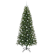 Vidaxl kunstkerstboom groen 210 cm pe en pvc - afbeelding 3